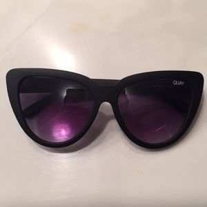 Quay Australia Black Matte sunnies